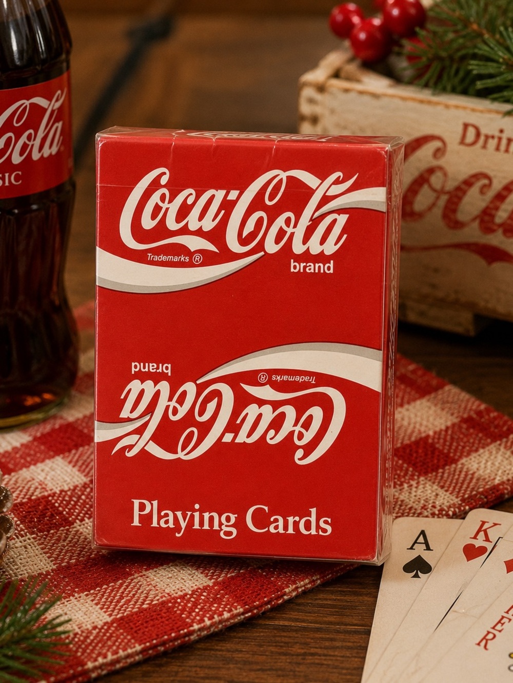 Coca Cola Red & White Playing Card Deck